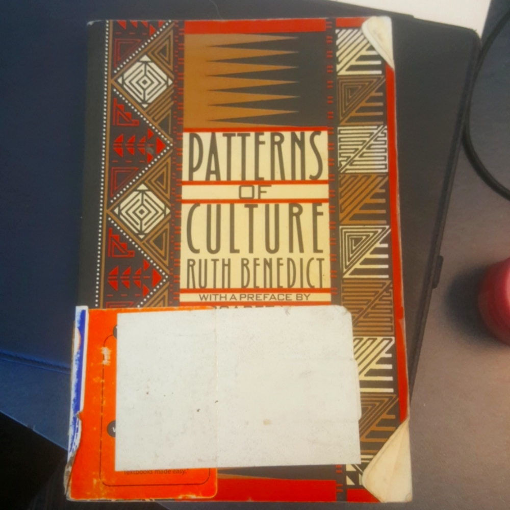Ruth Benedict "Patterns of Culture"